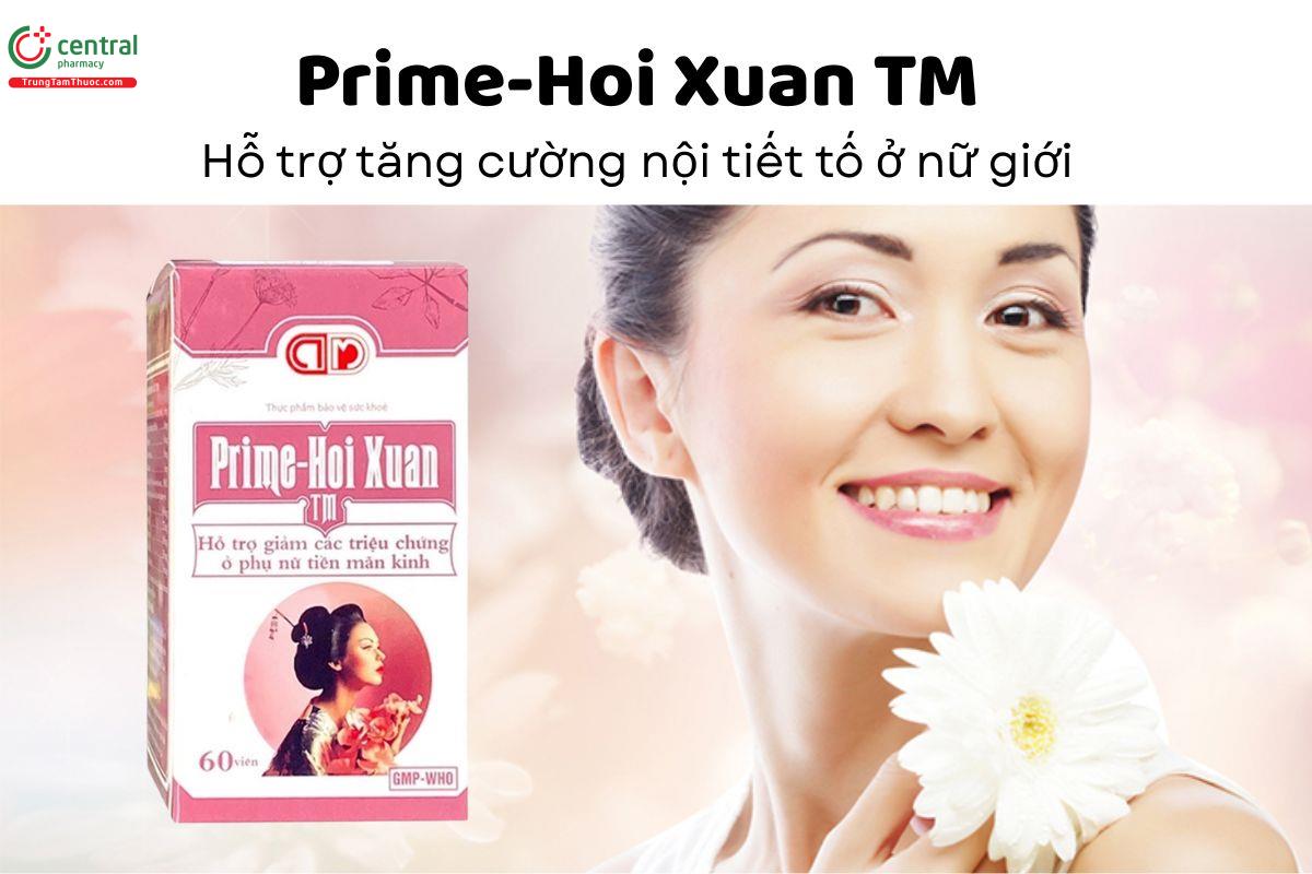 Prime-Hoi Xuan TM - Hỗ trợ tăng cường nội tiết tố ở nữ giới
