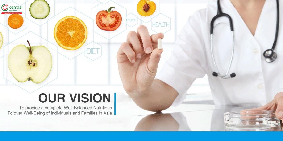 Tầm nhìn của Principle Nutrition