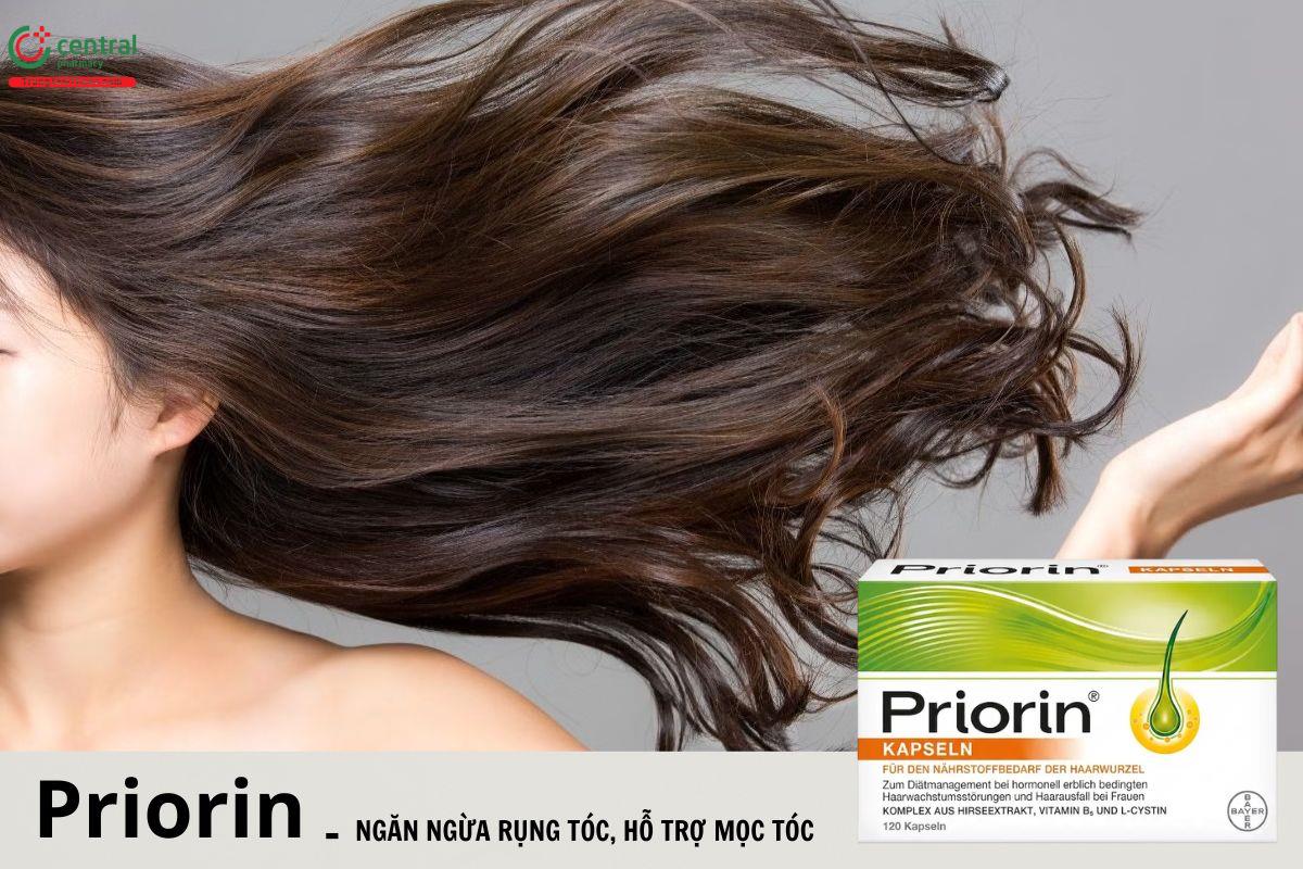 Viên uống Priorin - Hỗ trợ tóc chắc khỏe, ngăn ngừa rụng tóc