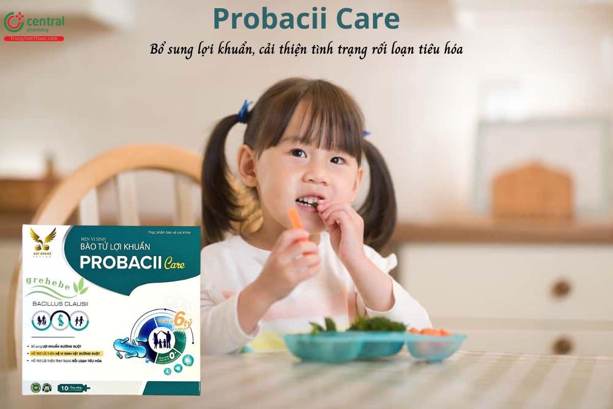 Probacii Care - Bổ sung lợi khuẩn, giảm rối loạn tiêu hóa