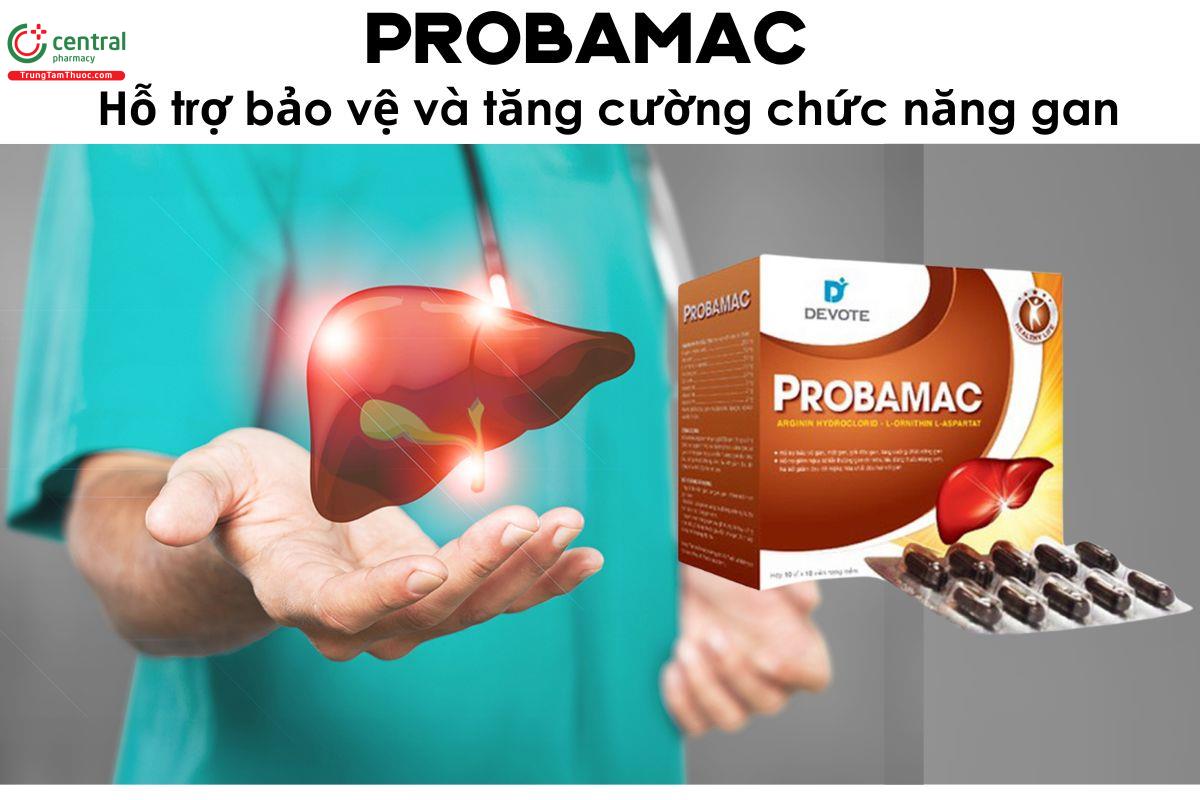 Probamac - Hỗ trợ bảo vệ gan và tăng cường chức năng của gan