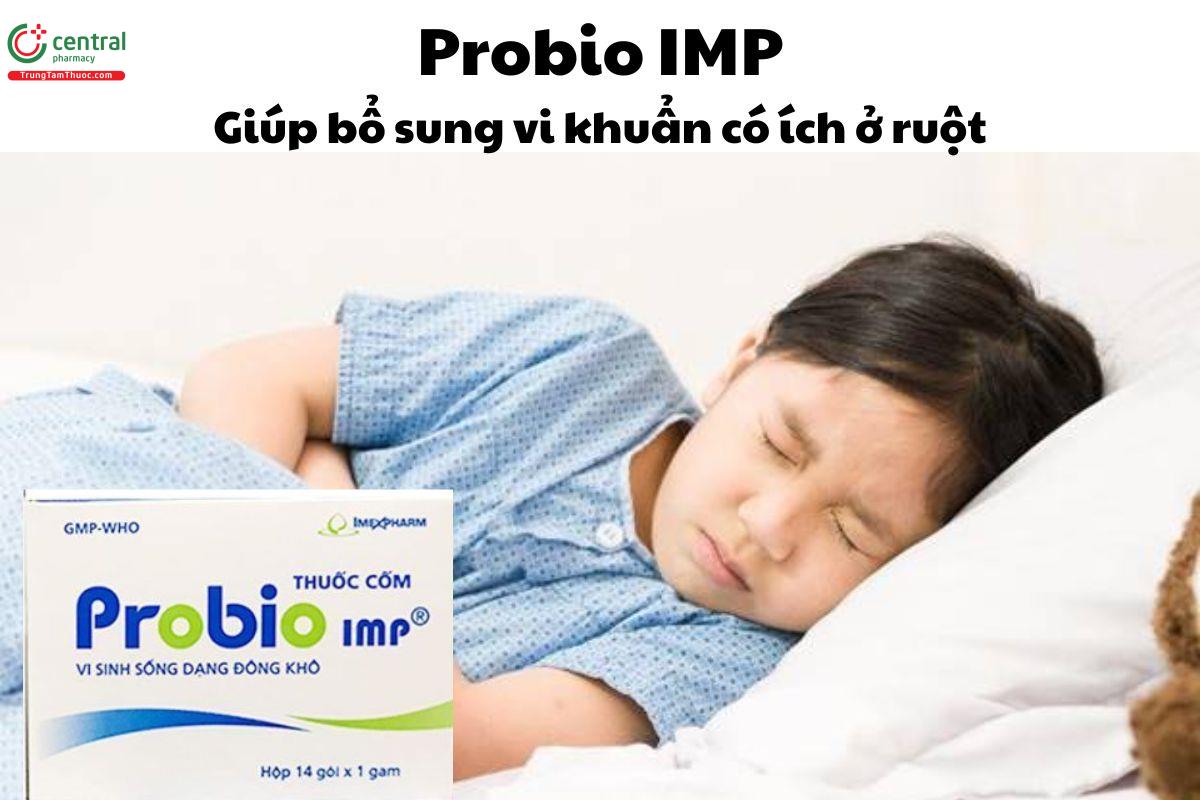 Thuốc Probio IMP - Giúp cân bằng lại hệ vi sinh đường ruột, giảm táo bón