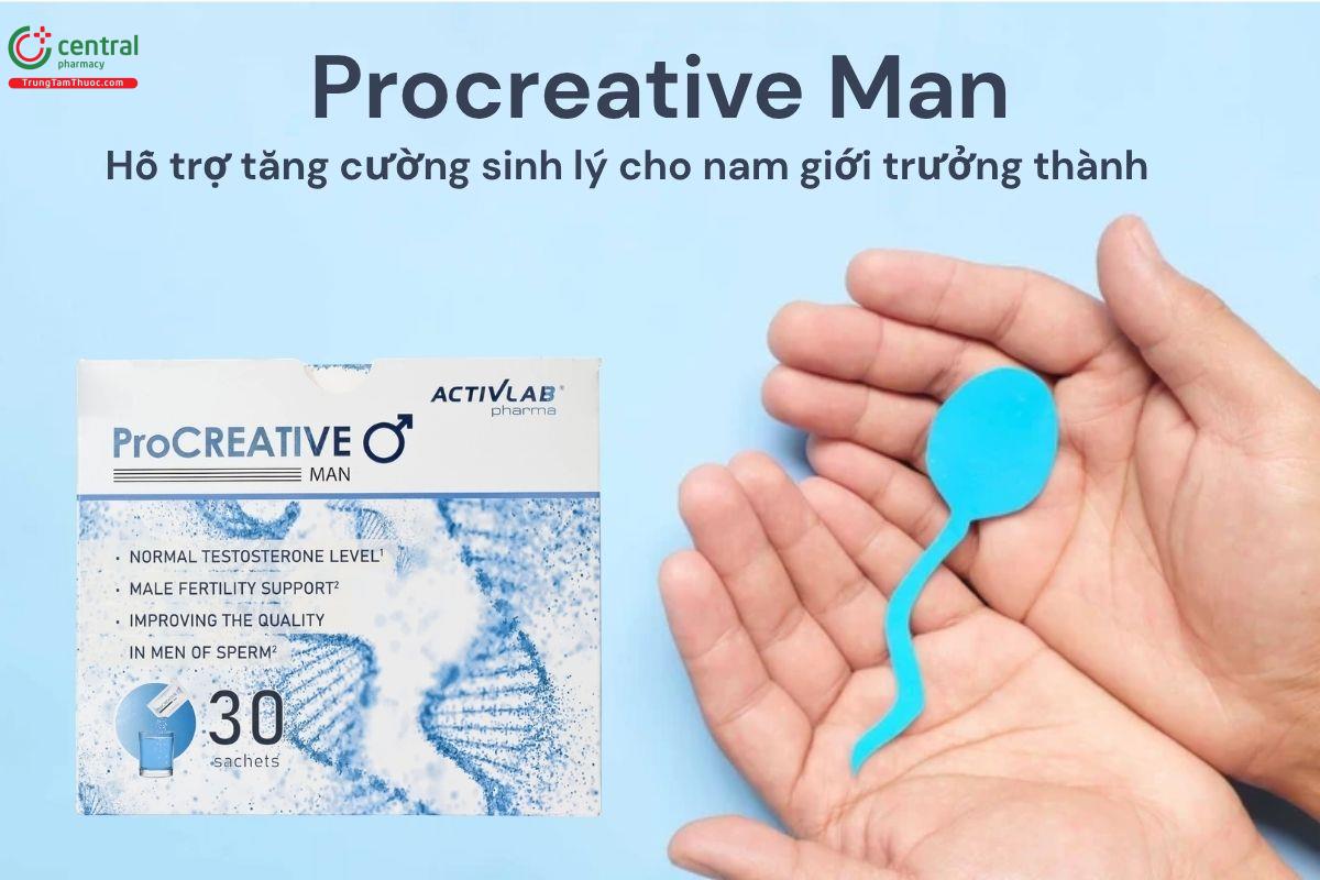 Procreative Man - Hỗ trợ tăng cường sinh lý cho nam giới trưởng thành 