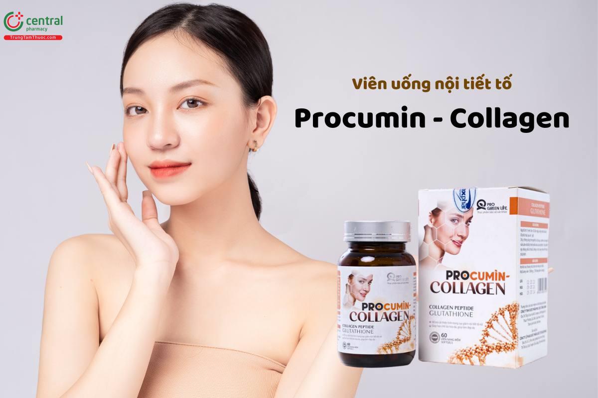 Procumin - Collagen tăng cường nội tiết tố, ngăn lão hóa, da sáng khỏe