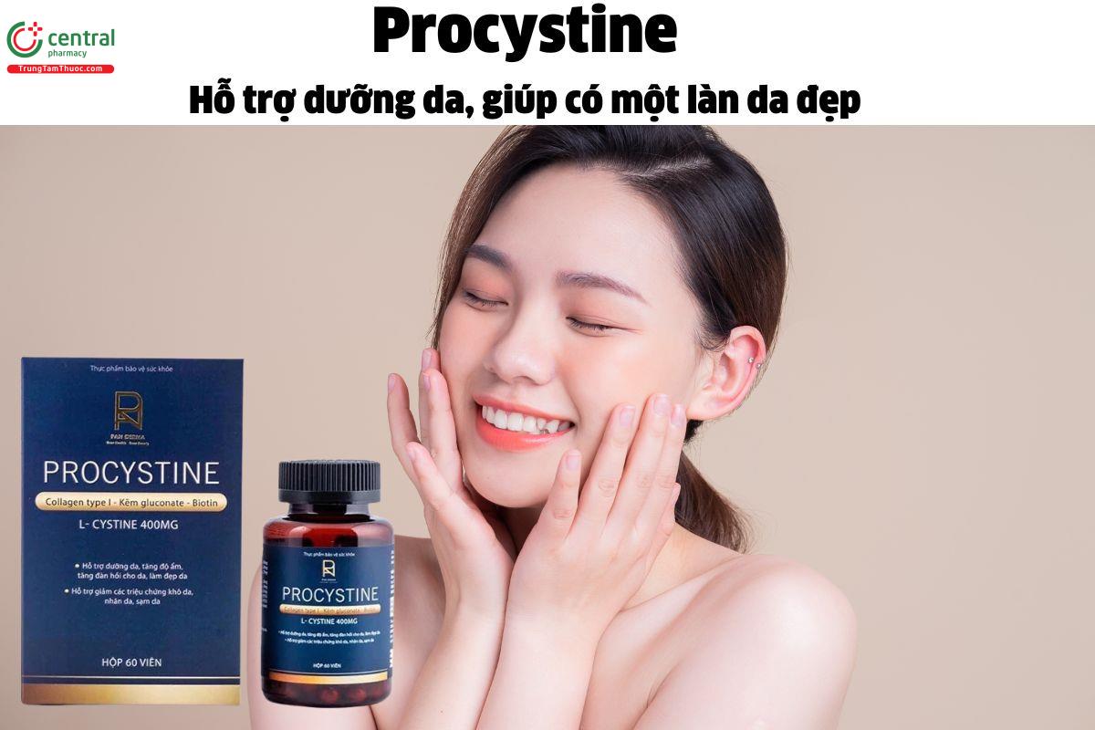 Procystine (Lọ) - Tăng độ ẩm cho da, dưỡng da ẩm mịn, làm đẹp da