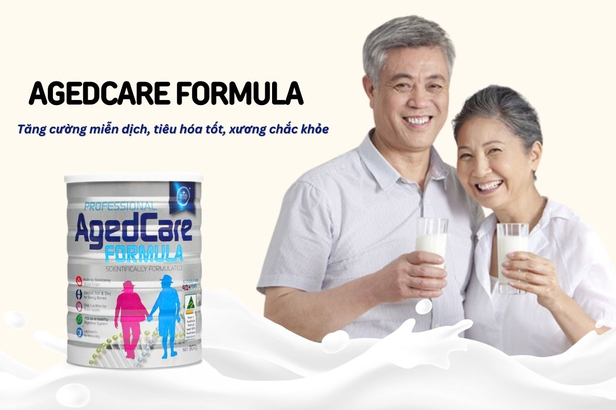 Sữa Professional Agedcare Formula dùng được cho ai?