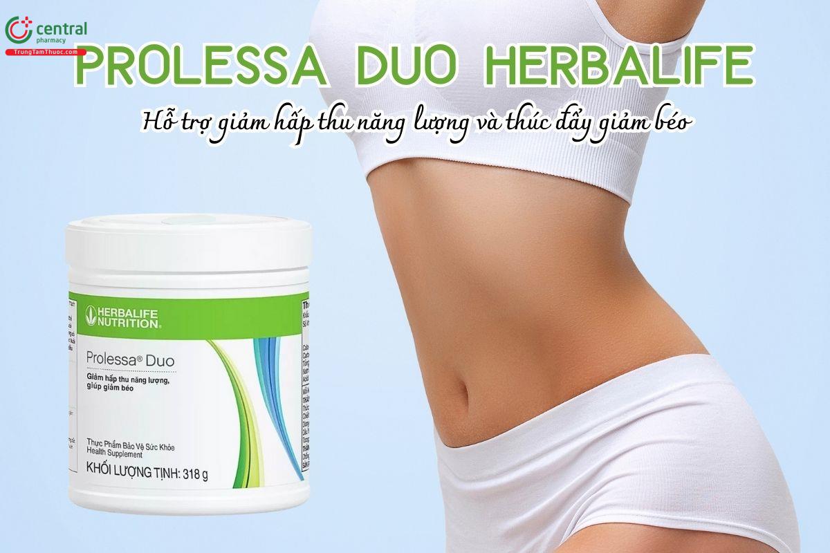 Prolessa Duo Herbalife hỗ trợ giảm hấp thu năng lượng và thúc đẩy giảm béo