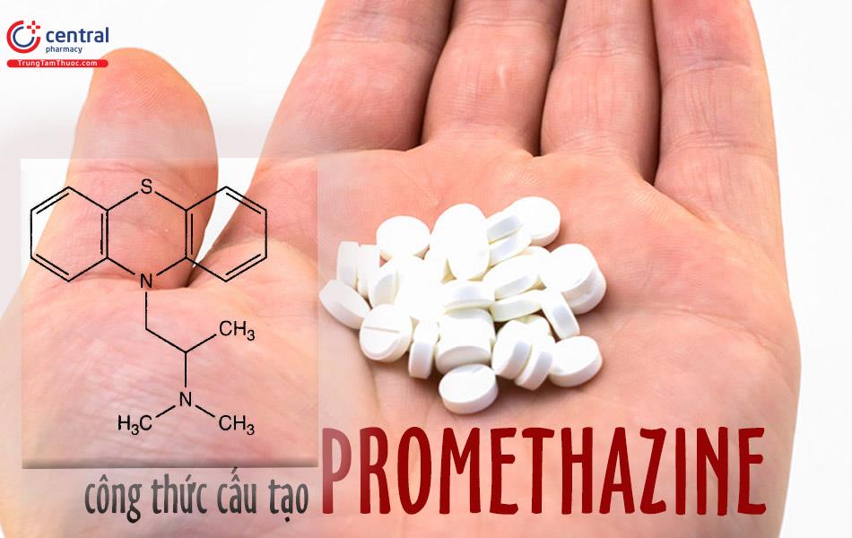 Công thức cấu tạo của Promethazine