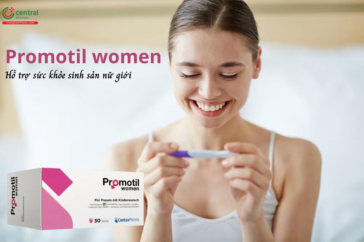 Promotil women - Bổ trứng, cải thiện sức khỏe sinh sản nữ giới