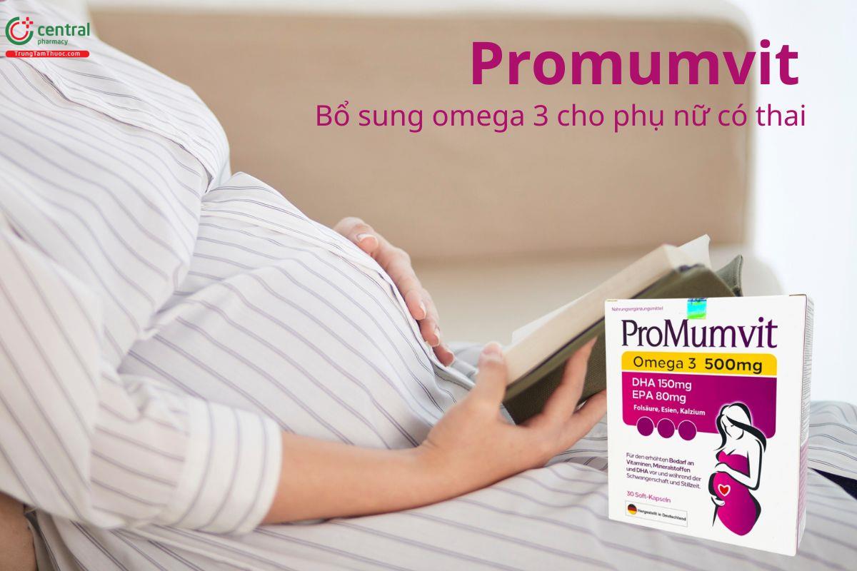 Promumvit giúp bổ sung DHA, vitamin và khoáng chất
