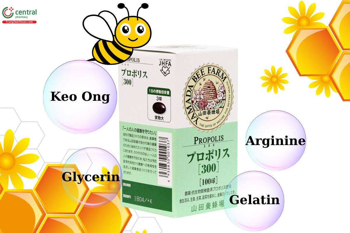 Thành phần của Propolis 300