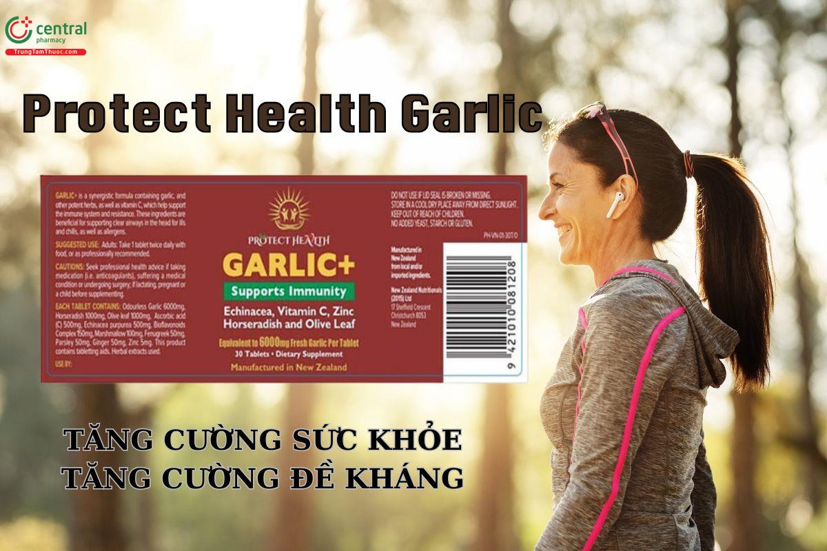 Protect Health Garlic hỗ trợ tăng cường sức khỏe, tăng cường đề kháng