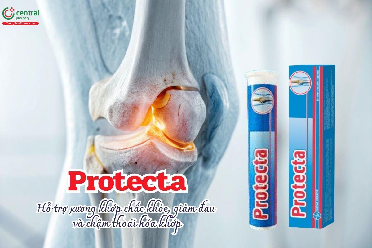 Protecta hỗ trợ xương khớp chắc khỏe, giảm đau và chậm thoái hóa khớp
