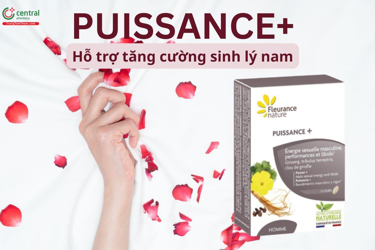 Puissance+ hỗ trợ tăng cường ham muốn và kéo dài thời gian quan hệ 