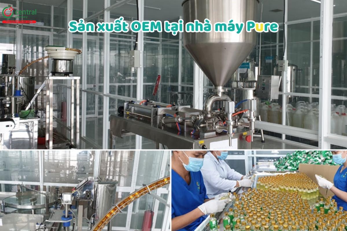 Nhà máy sản xuất tinh dầu và mỹ phẩm của Pure luôn ưu tiên chất lượng và tính ổn định trong từng sản phẩm