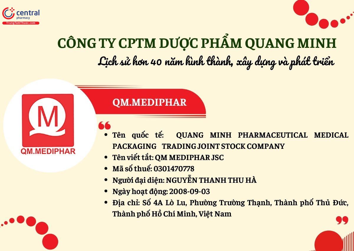 Dược Phẩm Quang Minh – QM.MEDIPHAR 