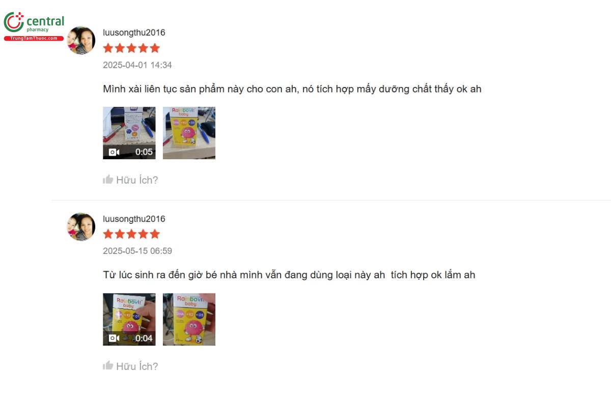 Rainbovit Baby DHA + K2 + D3