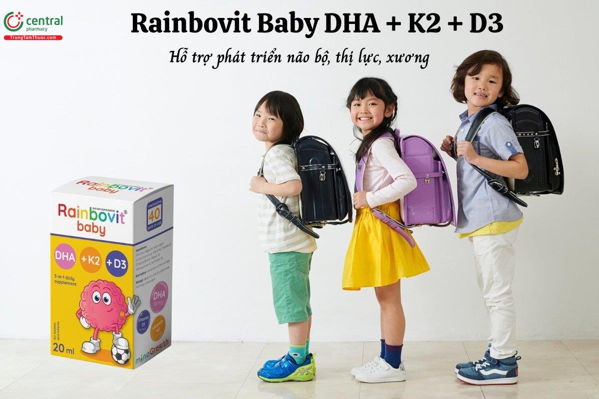 Rainbovit Baby DHA + K2 + D3