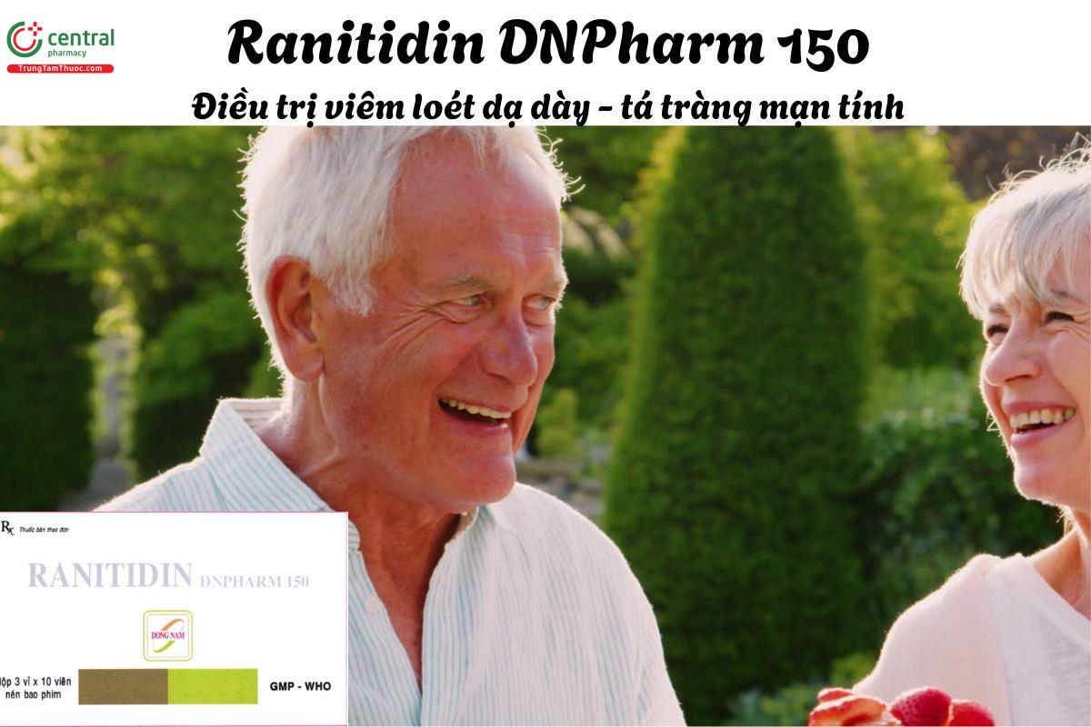 Thuốc Ranitidin DNPharm 150 - Điều trị loét dạ dày, loét tá tràng