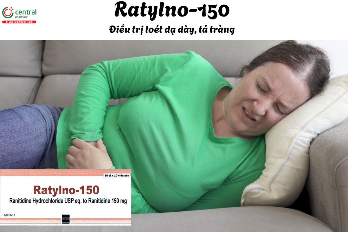 Thuốc Ratylno-150 - Điều trị loét dạ dày-tá tràng, loét sau phẫu thuật