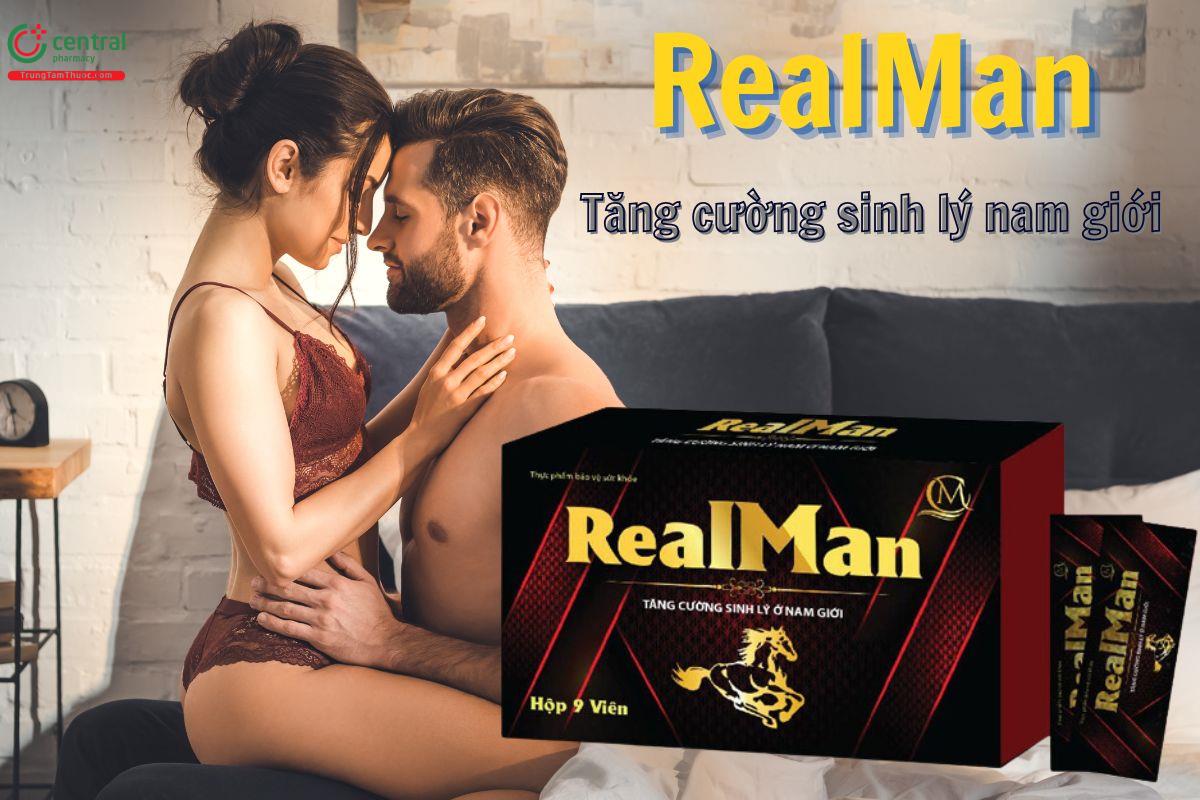 Realman giúp tăng cường sinh lý nam giới