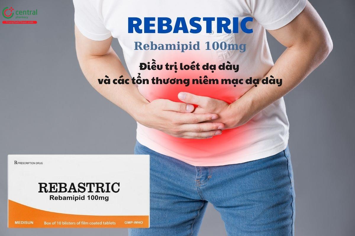 Chỉ định của thuốc Rebastric 100mg