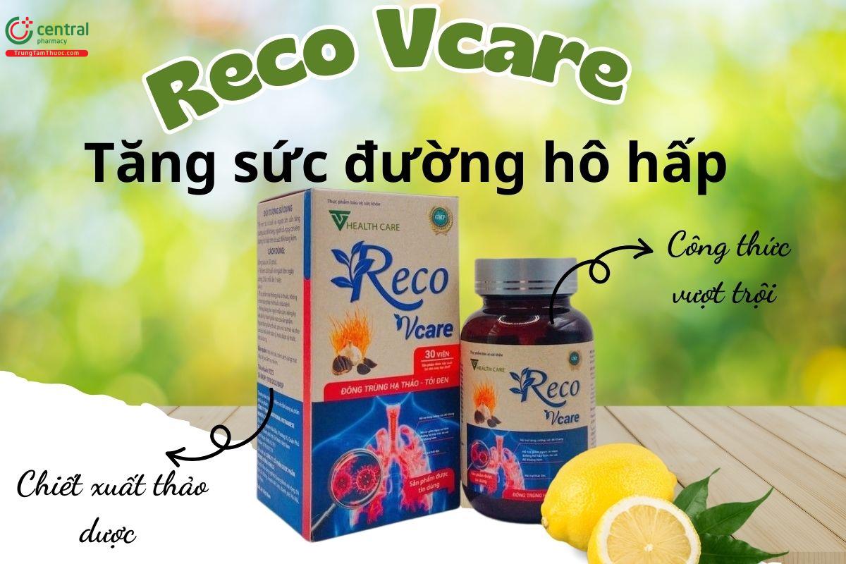 Reco Vcare - Giúp tăng sức đề kháng đường hô hấp