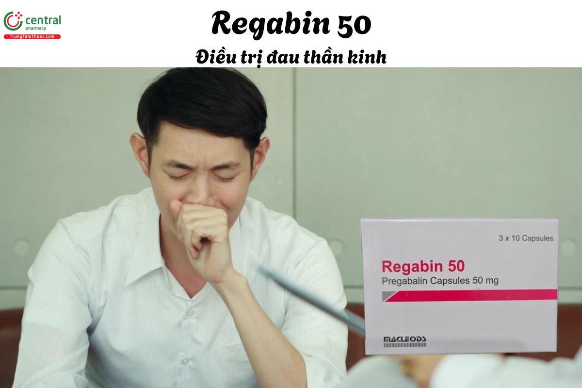 Thuốc Regabin 50 - Điều trị rối loạn lo âu lan tỏa ở người trưởng thành