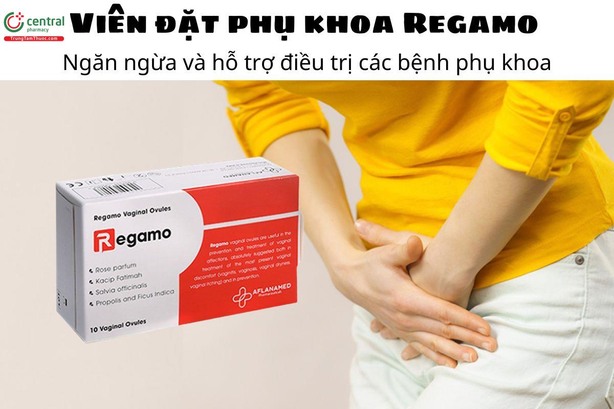 Viên đặt phụ khoa Regamo - Ngăn ngừa và hỗ trợ điều trị các bệnh phụ khoa