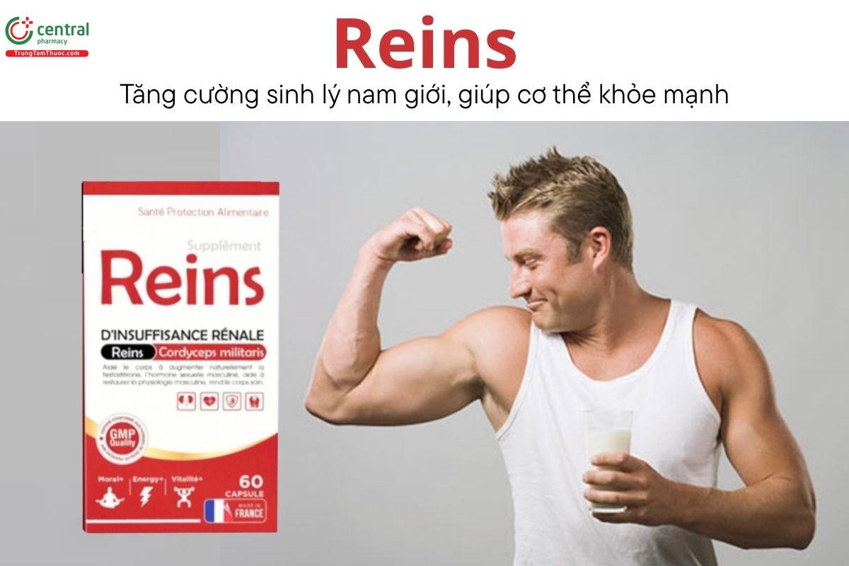 Reins - Hỗ trợ tăng cường sinh lý cho nam giới trưởng thành