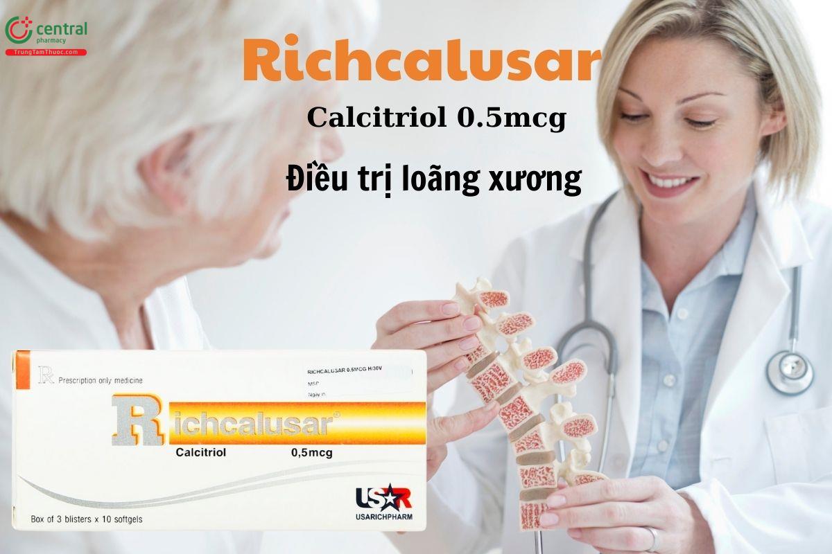 Thuốc Richcalusar 0.5mcg - Điều trị loãng xương