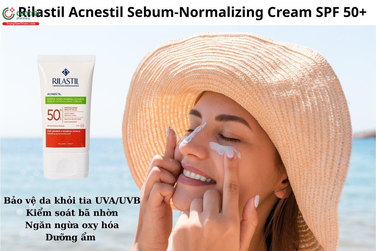 Rilastil Acnestil Sebum-Normalizing Cream SPF 50+