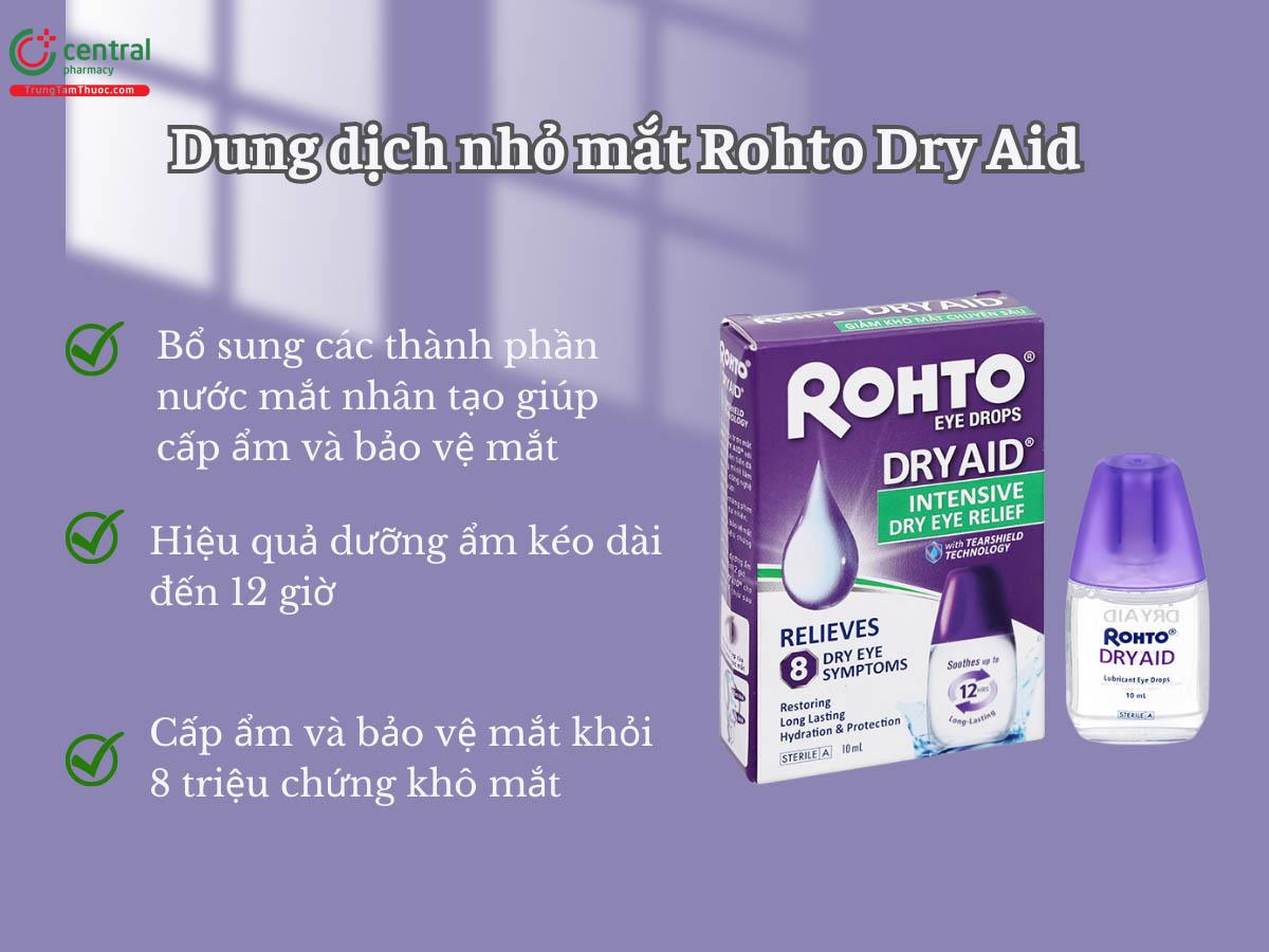 Dung dịch nhỏ mắt Rohto Dry Aid