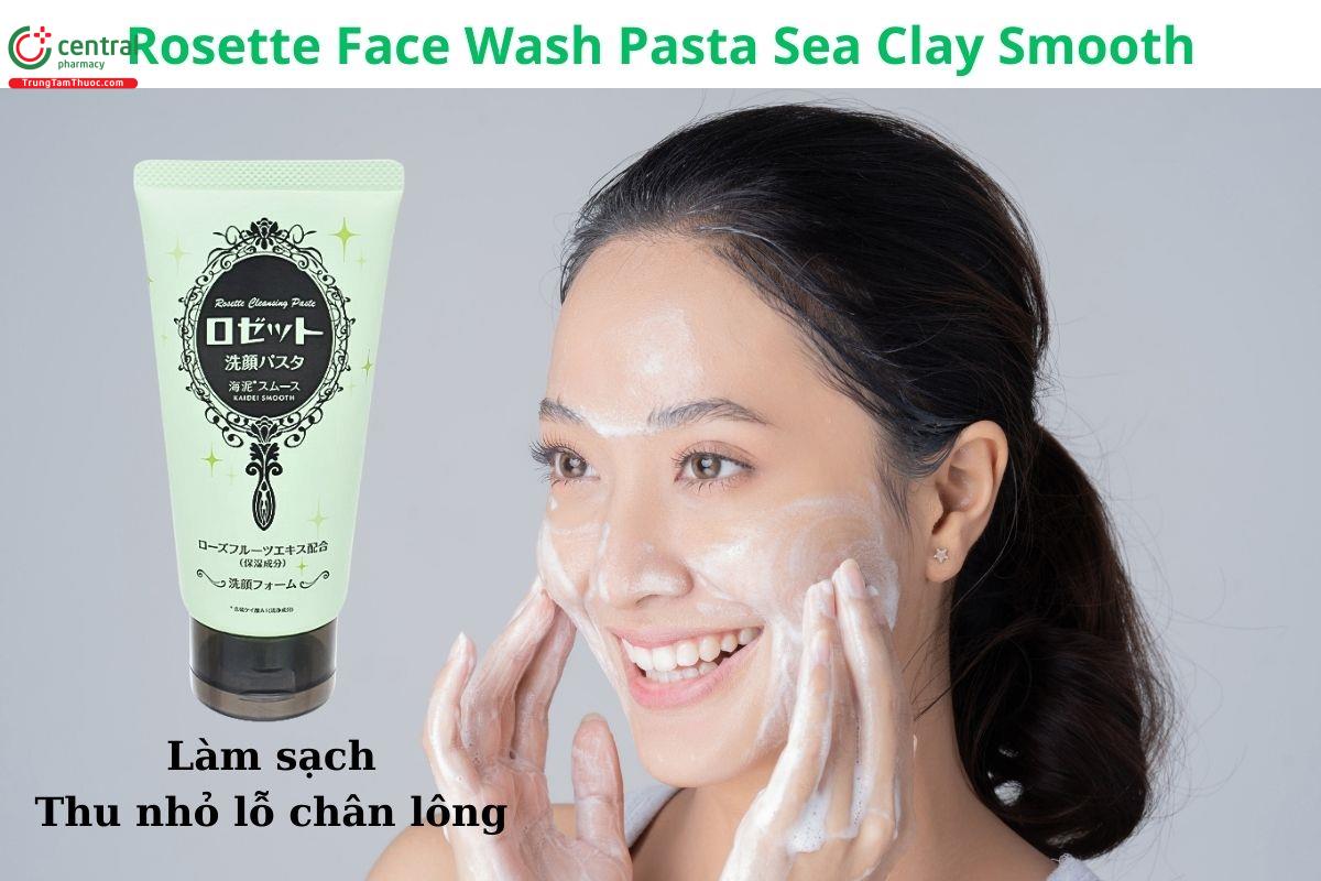 Rosette Face Wash Pasta Sea Clay Smooth