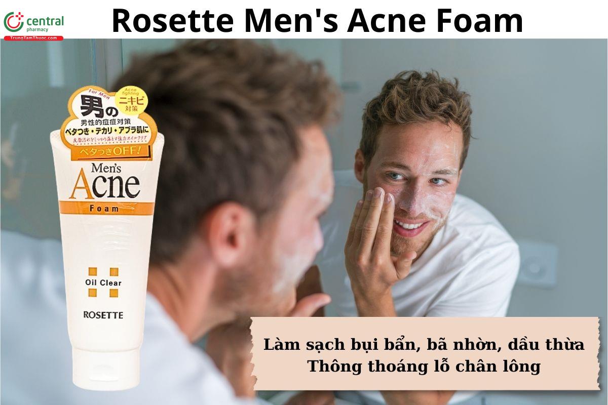 Rosette Men's Acne Foam