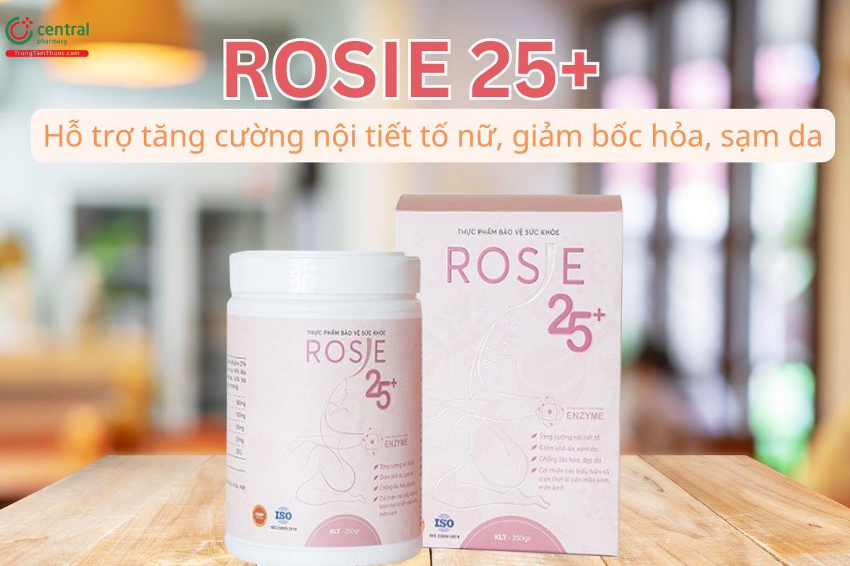 Rosie 25+ hỗ trợ cân bằng nội tiết tố nữ