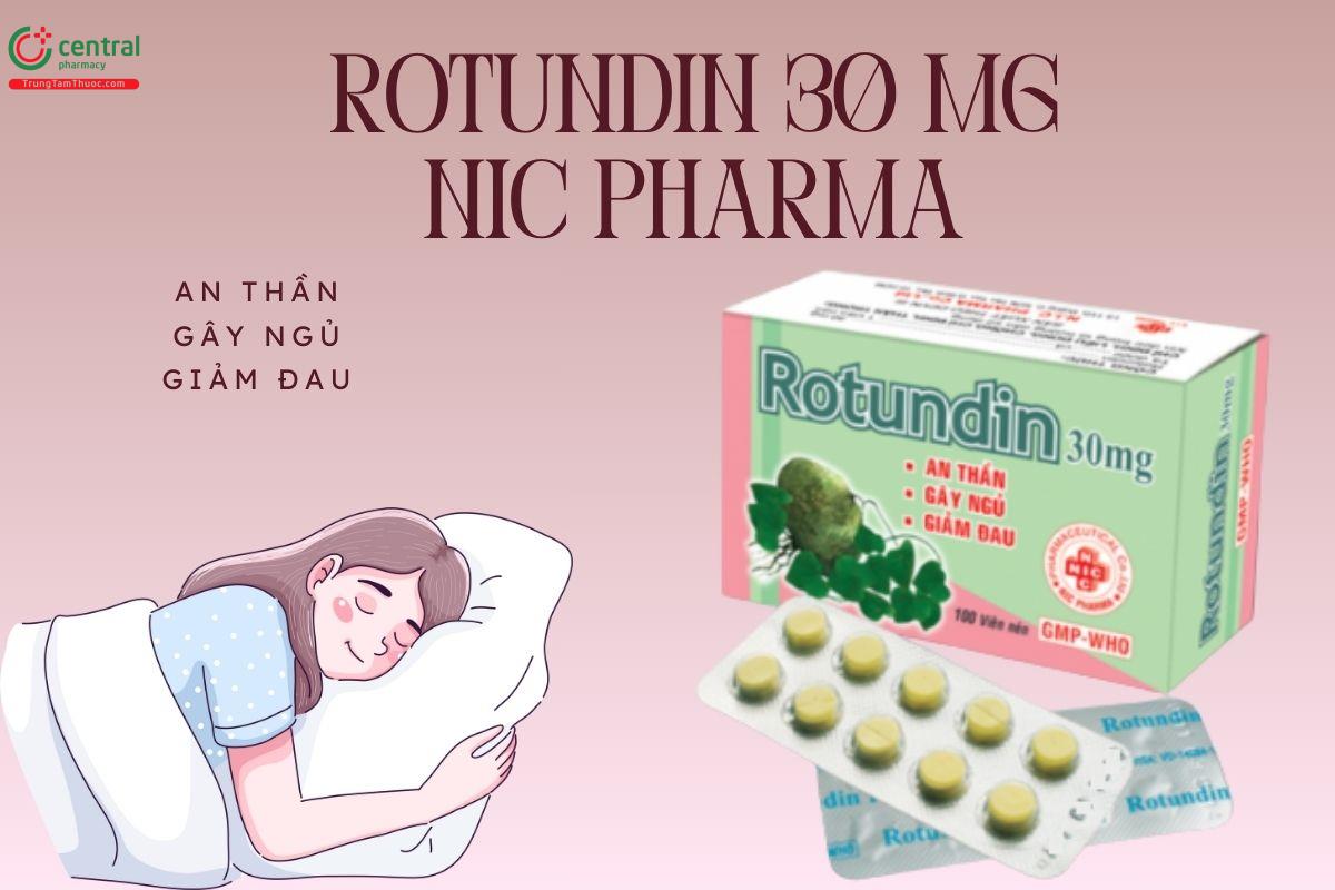 Rotundin 30 mg NIC Pharma 