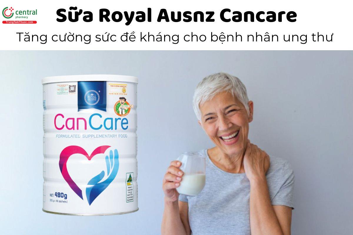 Sữa Royal Ausnz Cancare - Tăng cường sức đề kháng cho bệnh nhân ung thư 