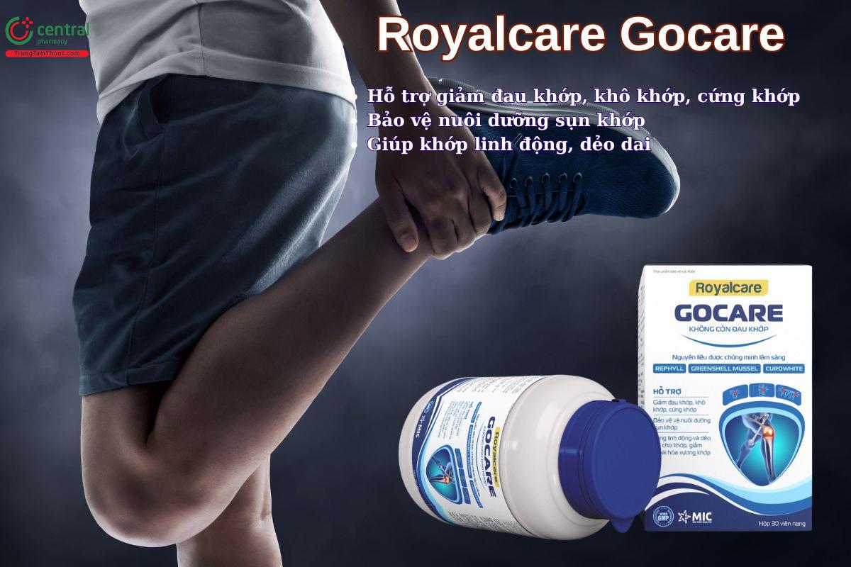 Royalcare Gocare giúp giảm đau nhức khớp, giúp khớp linh hoạt, dẻo dai 
