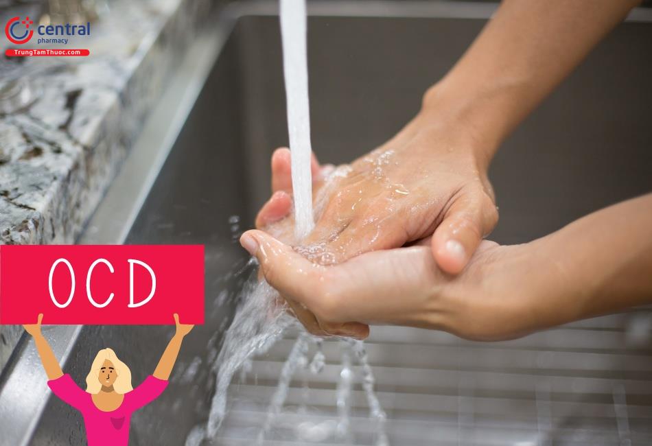 Rửa tay quá nhiều lần có thể là triệu chứng của OCD