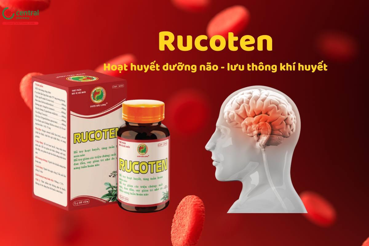 Rucoten có tác dụng gì?