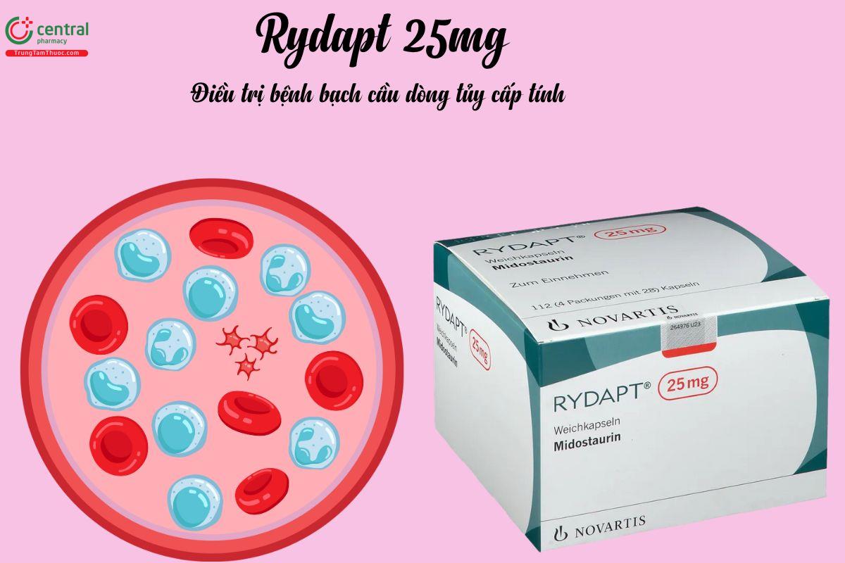 Rydapt 25mg chỉ định