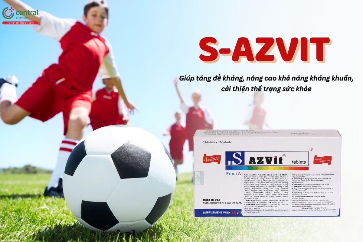 S-Azvit có những công dụng nào?