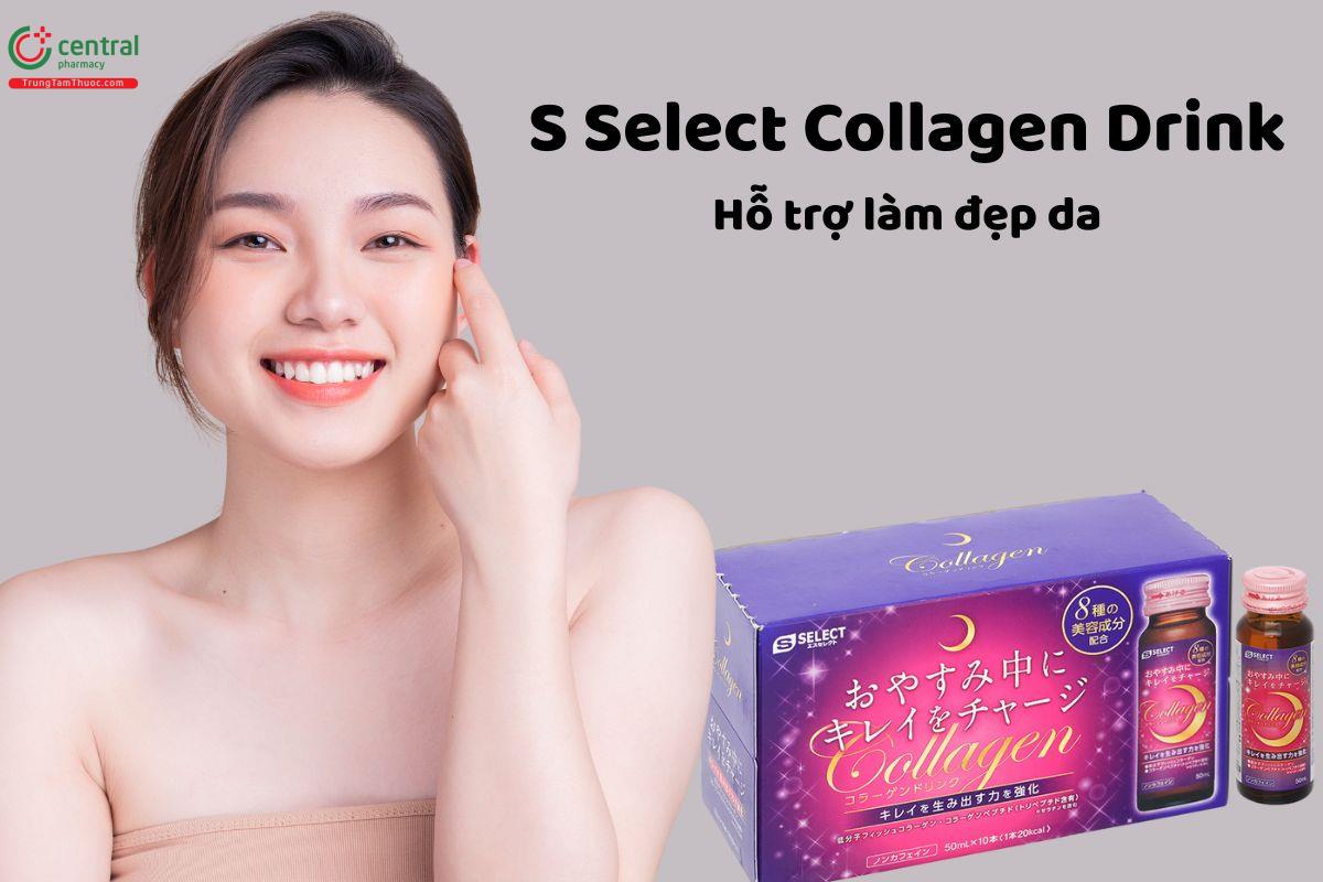 S Select Collagen Drink - Giúp đẹp da, cải thiện độ đàn hồi của da