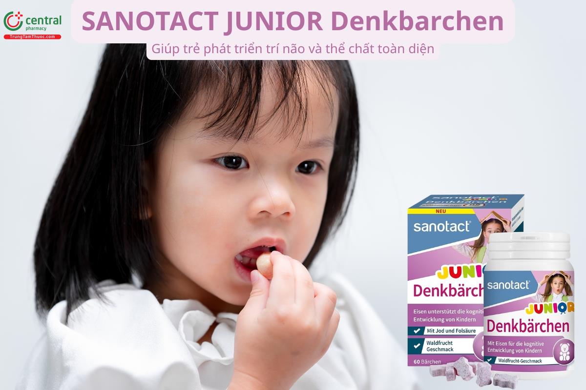 SANOTACT JUNIOR Denkbarchen giúp trẻ phát triển trí não, thể chất