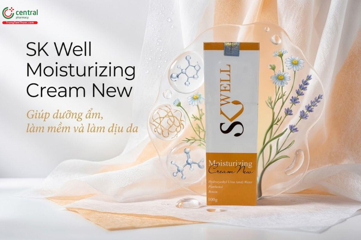 SK Well Moisturizing Cream New cấp ẩm, nuôi dưỡng da, cho da mềm mịn