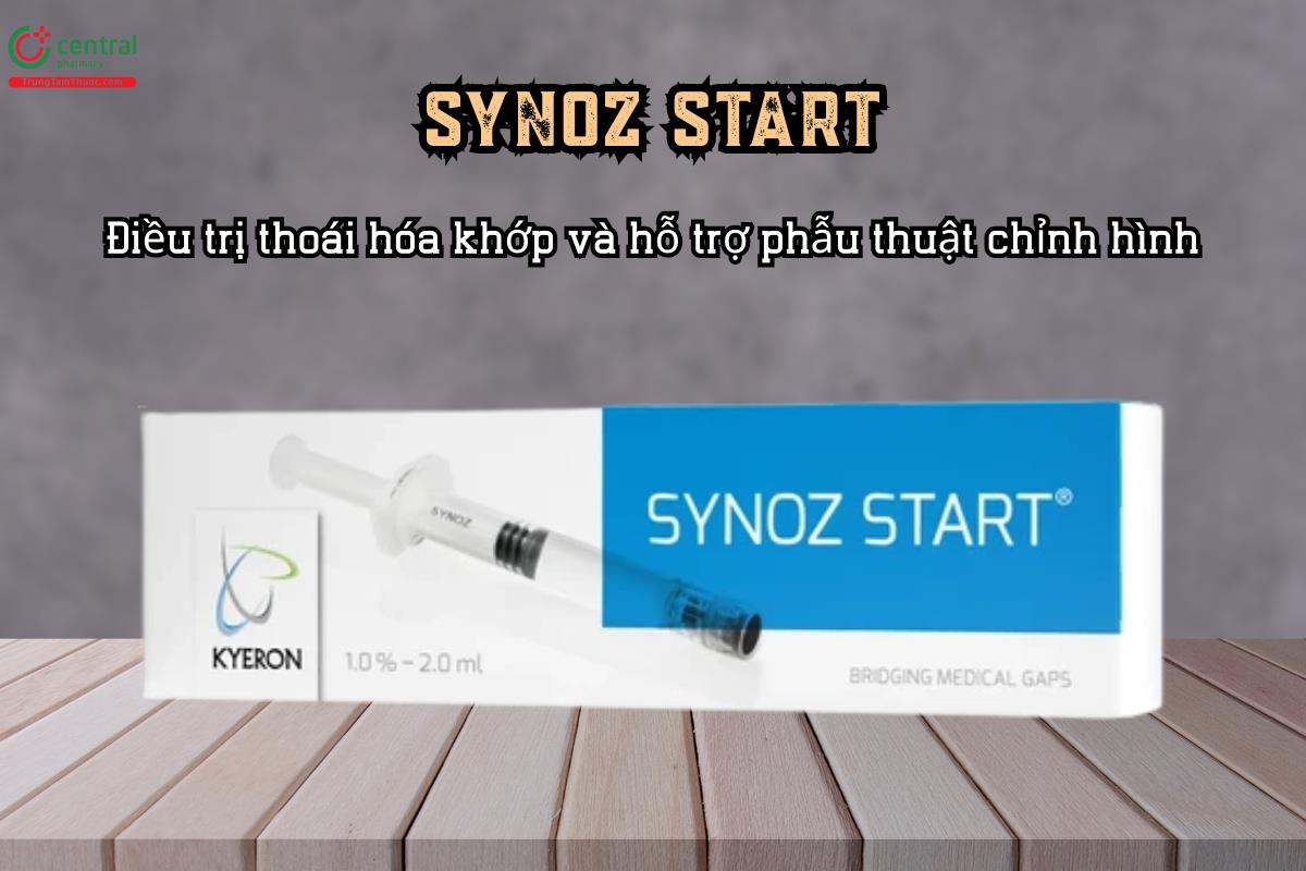 Thuốc SYNOZ START điều trị bệnh khớp do thoái hóa, chấn thương