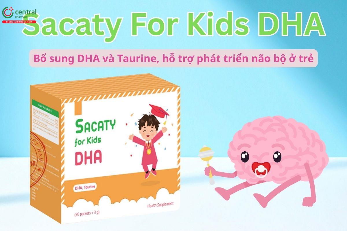 Sacaty For Kids DHA hỗ trợ phát triển não bộ ở trẻ