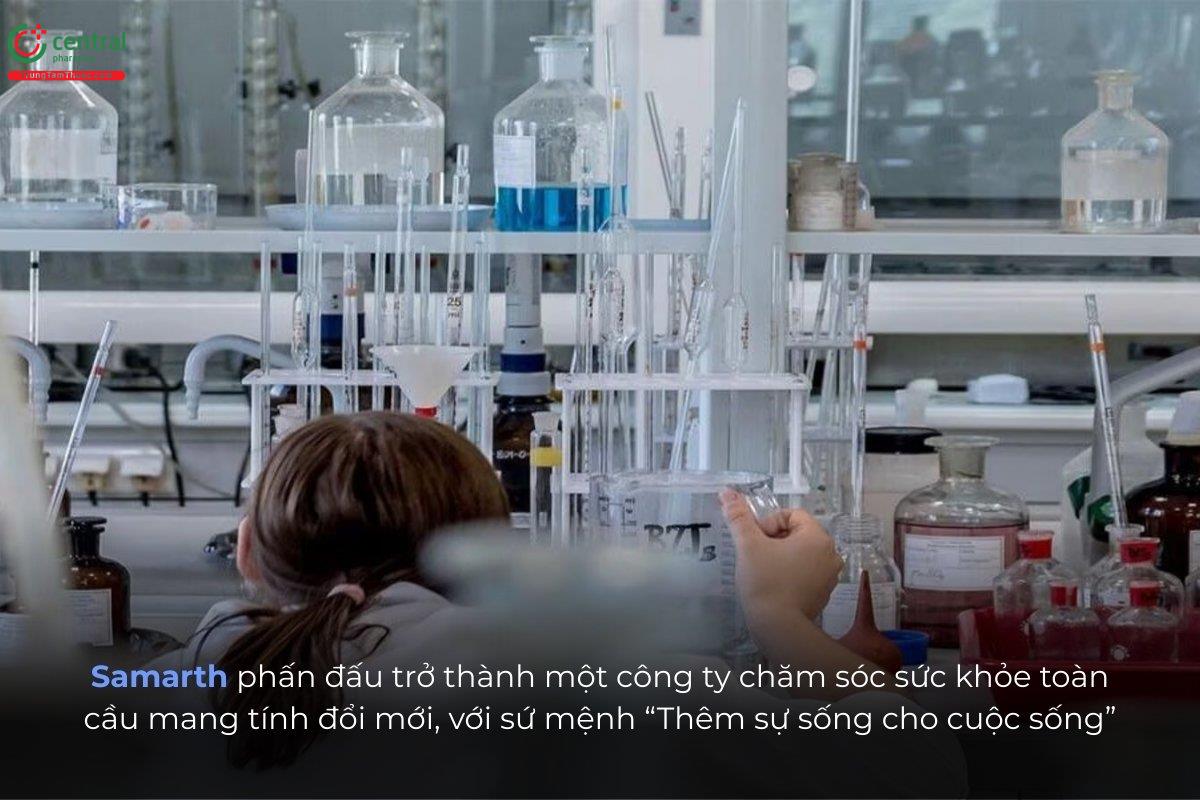 Với tầm nhìn trở thành một công ty chăm sóc sức khỏe sáng tạo và tiên phong, SAMARTH luôn hướng đến sứ mệnh "Thêm sự sống cho cuộc sống"