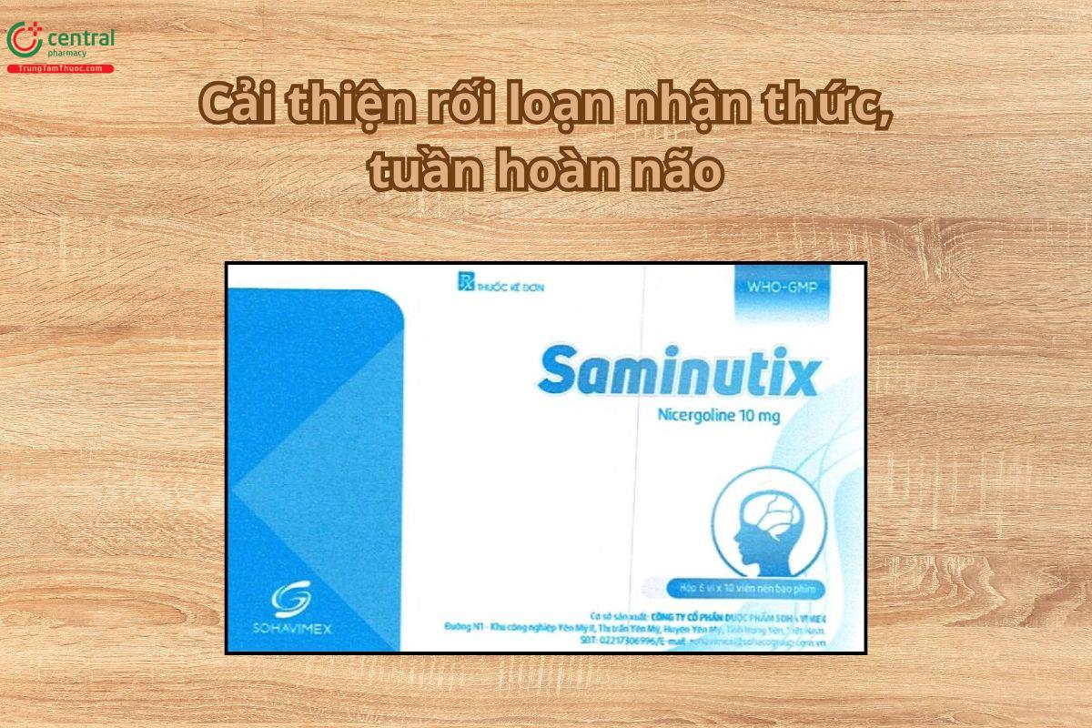 Thuốc Saminutix cải thiện rối loạn nhận thức, tuần hoàn não